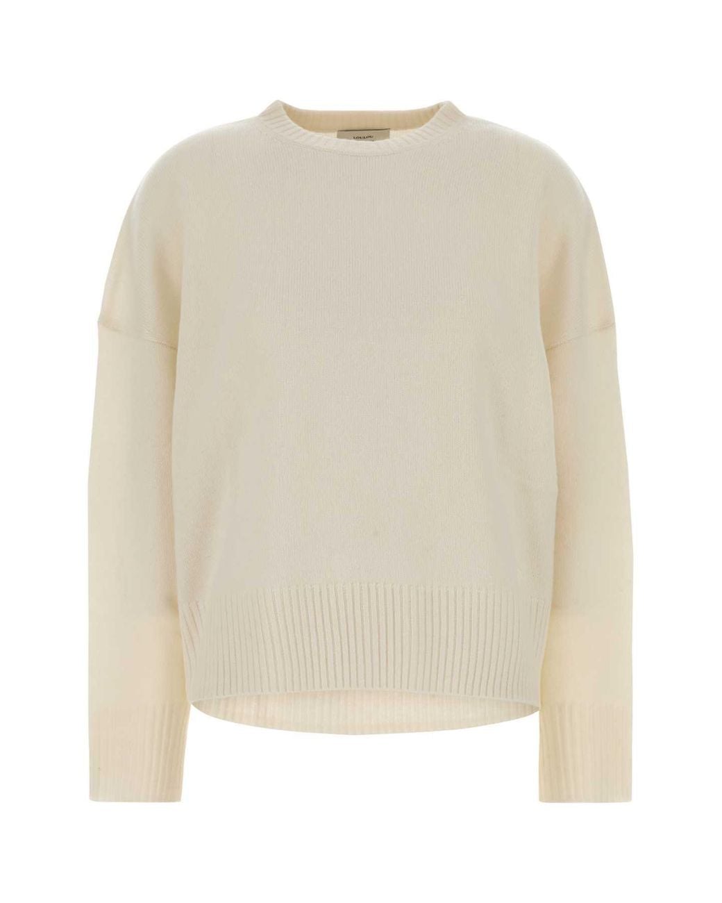 Loulou de Saison Natural Oversize Anton Cashmere Sweater