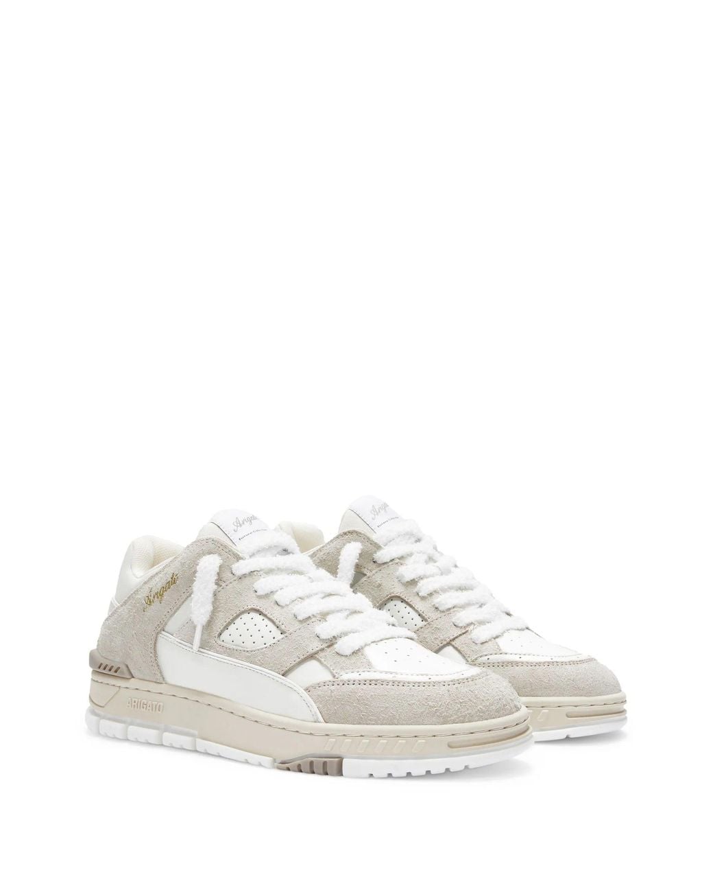 Axel Arigato White Area Lo Fluffy Sneaker