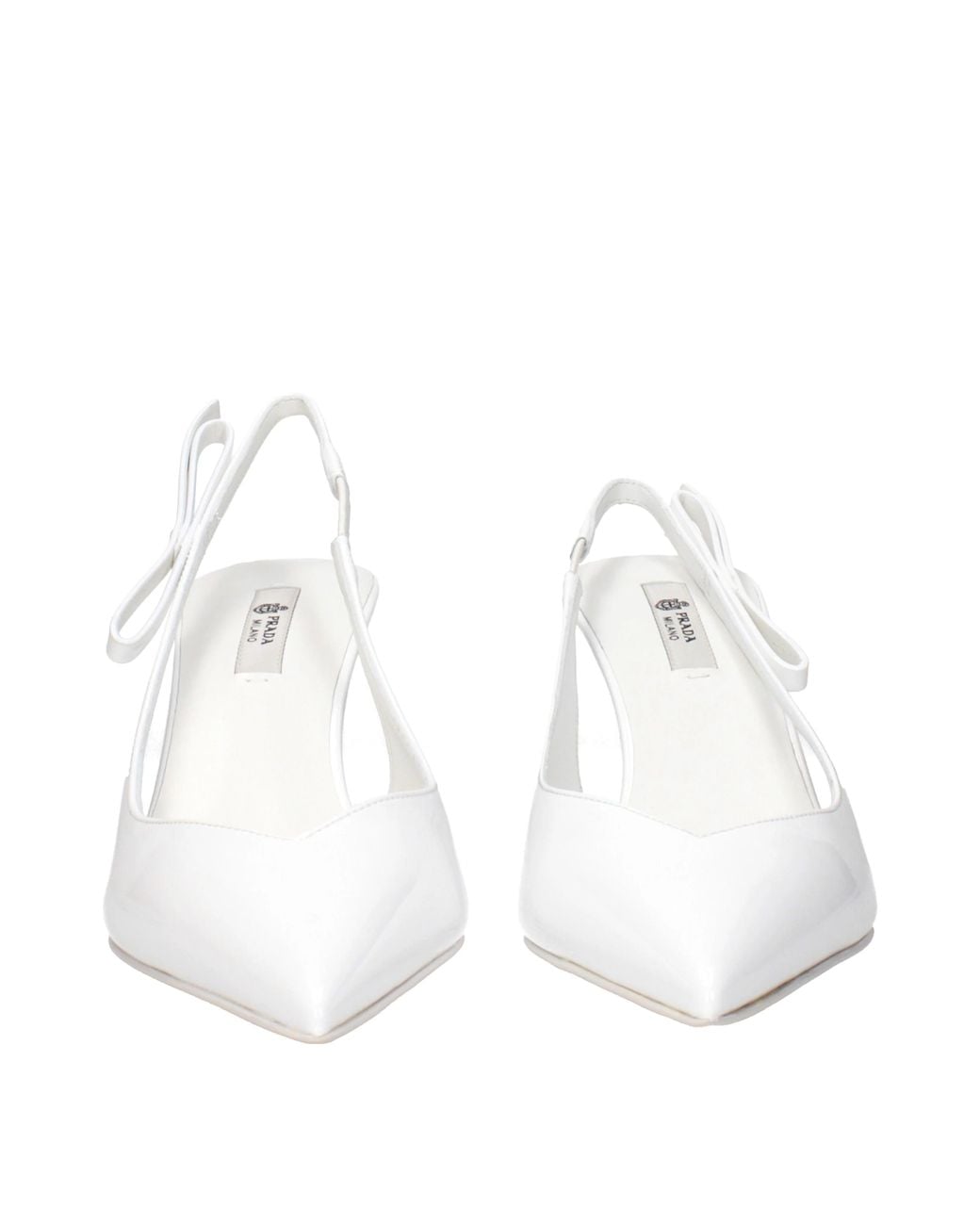Prada White Sandals For Paint