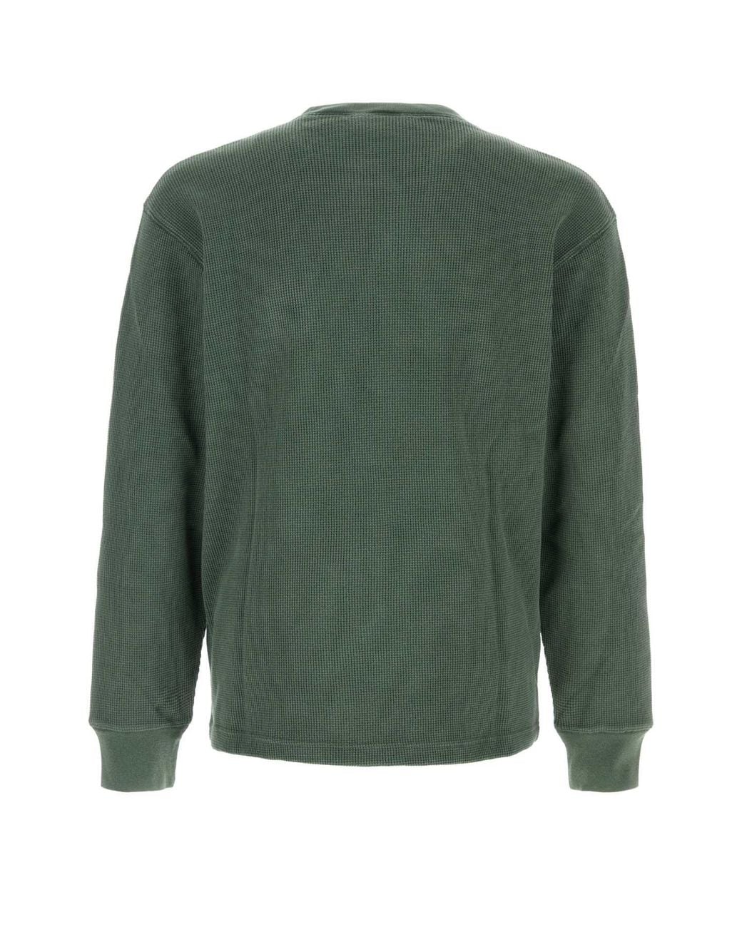 Carhartt Green Cotton L/Vista Waffle T Shirt