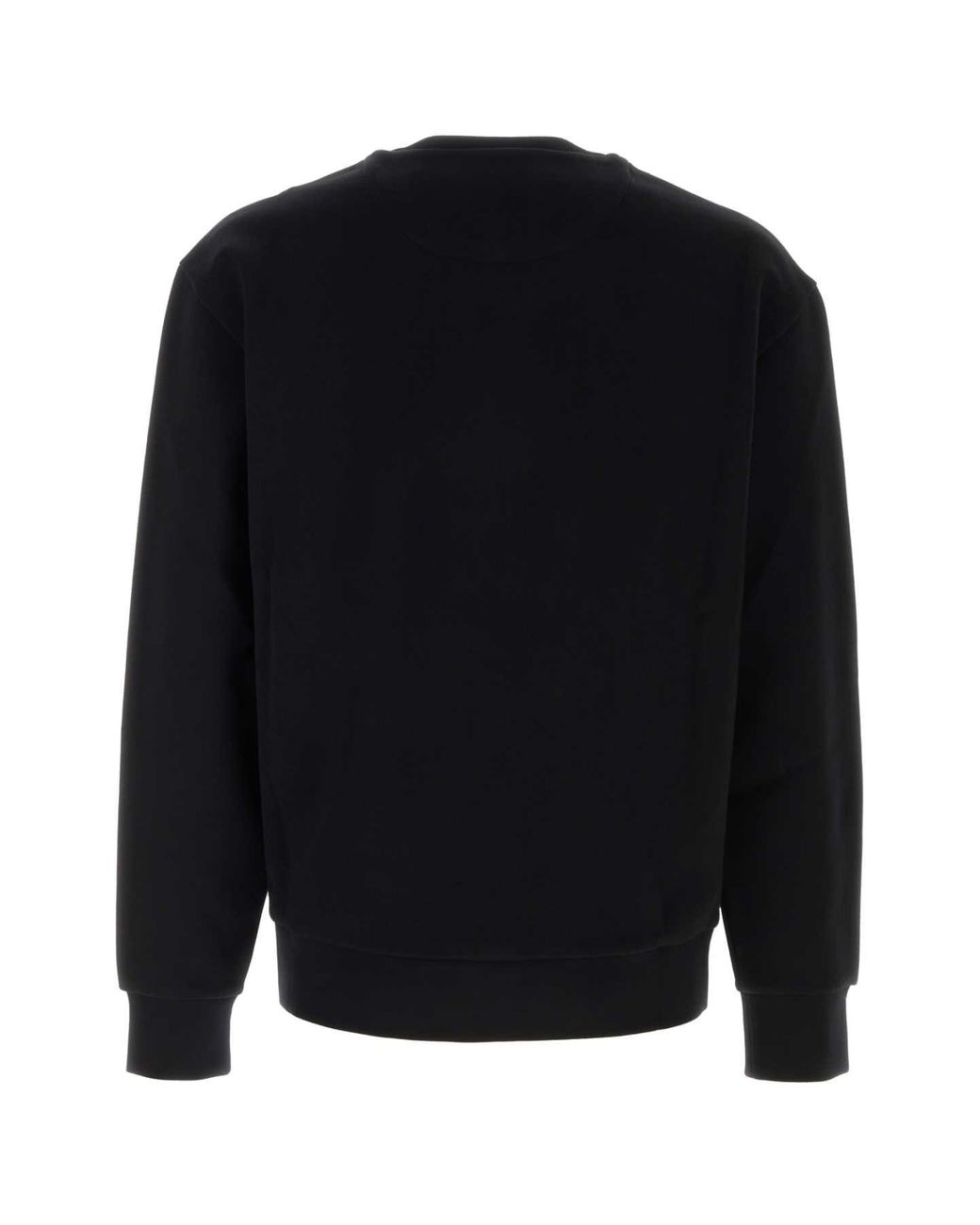 Prada Black Cotton Sweatshirt for men