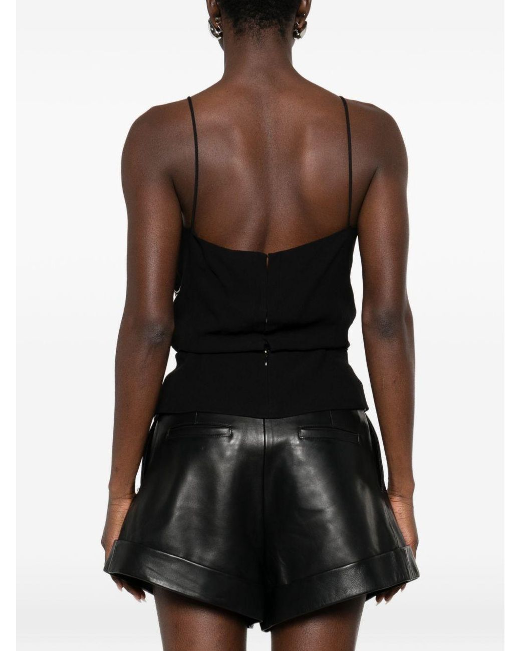 IRO Black Olympe Top