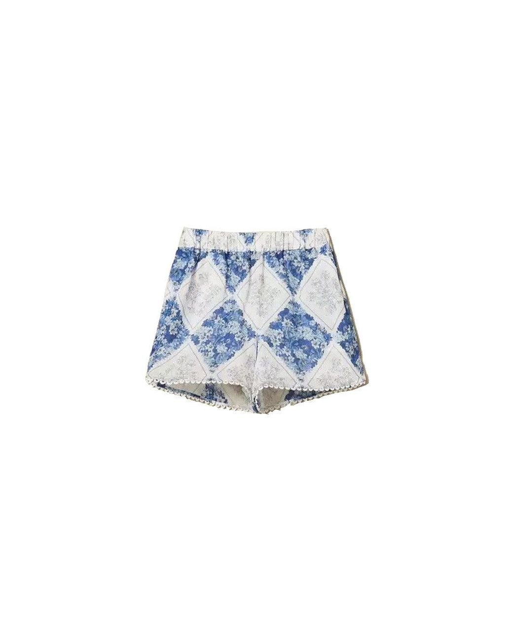 Twinset Blue Twinset Multicolor