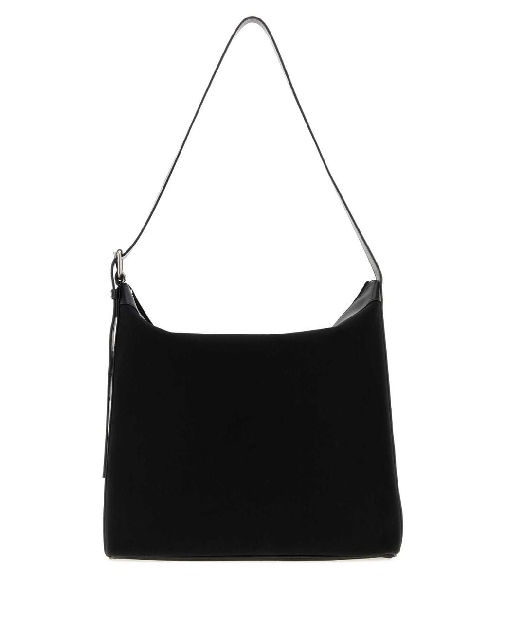 A.P.C. Black Canvas Maxi Biker Shopping Bag for men