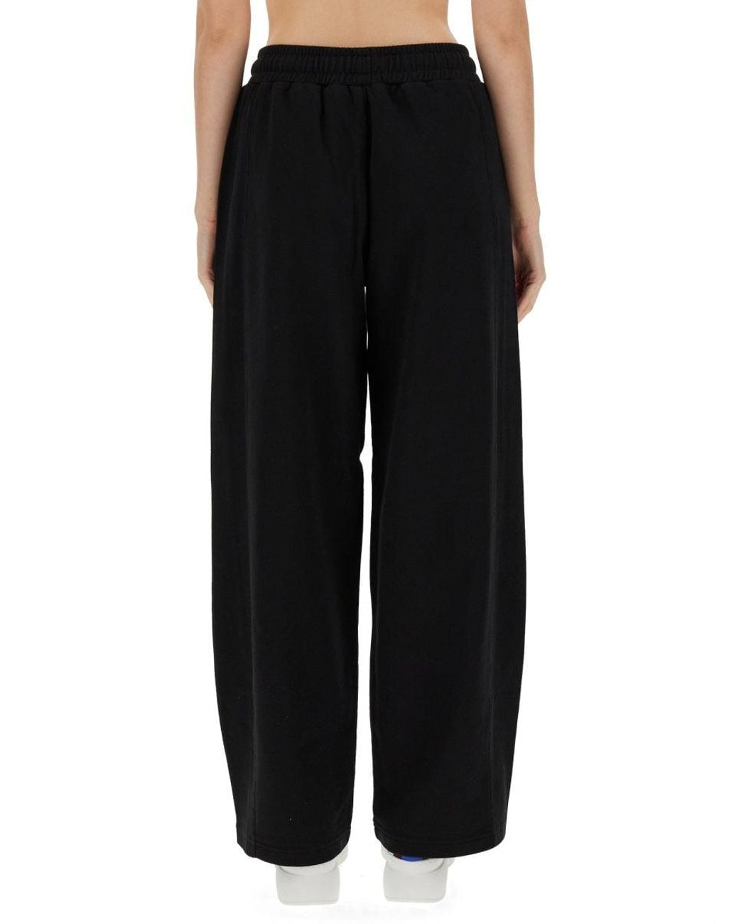 Stella McCartney Black Relaxed Jogging Pants With Adjustable Drawstring Waist