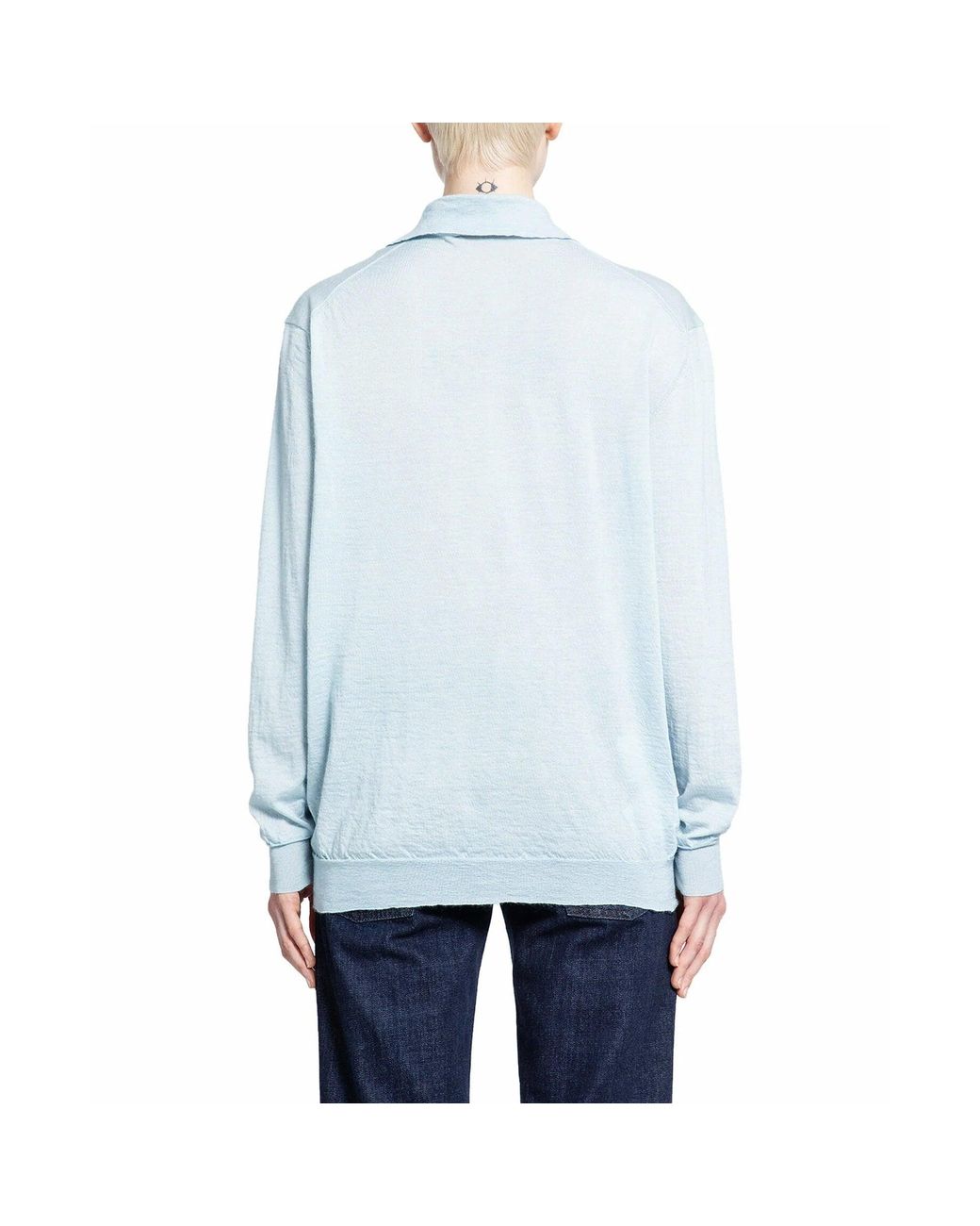 Miu Miu Blue C Mere Polo
