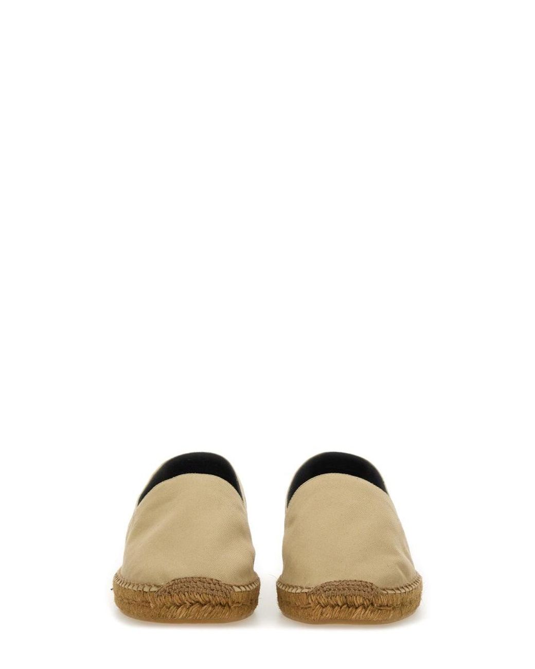 Saint Laurent Natural Espadrille Cotton Gabardine