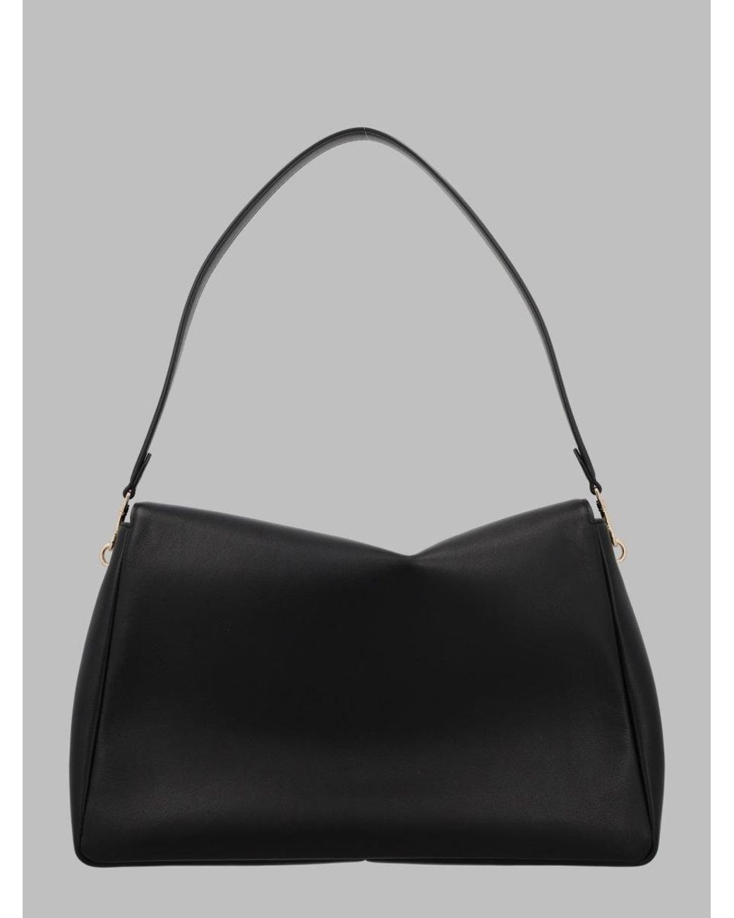 Tory Burch Black Shoulder Bag Charlie Leather Cow
