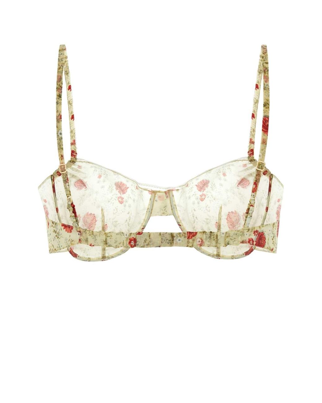 Prada Multicolor Printed Nylonette Crop-Top