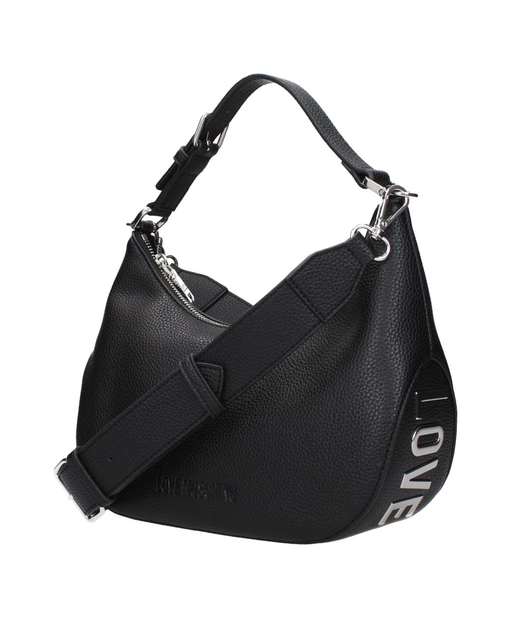 Love Moschino Black Shoulder Bags Polyurethane