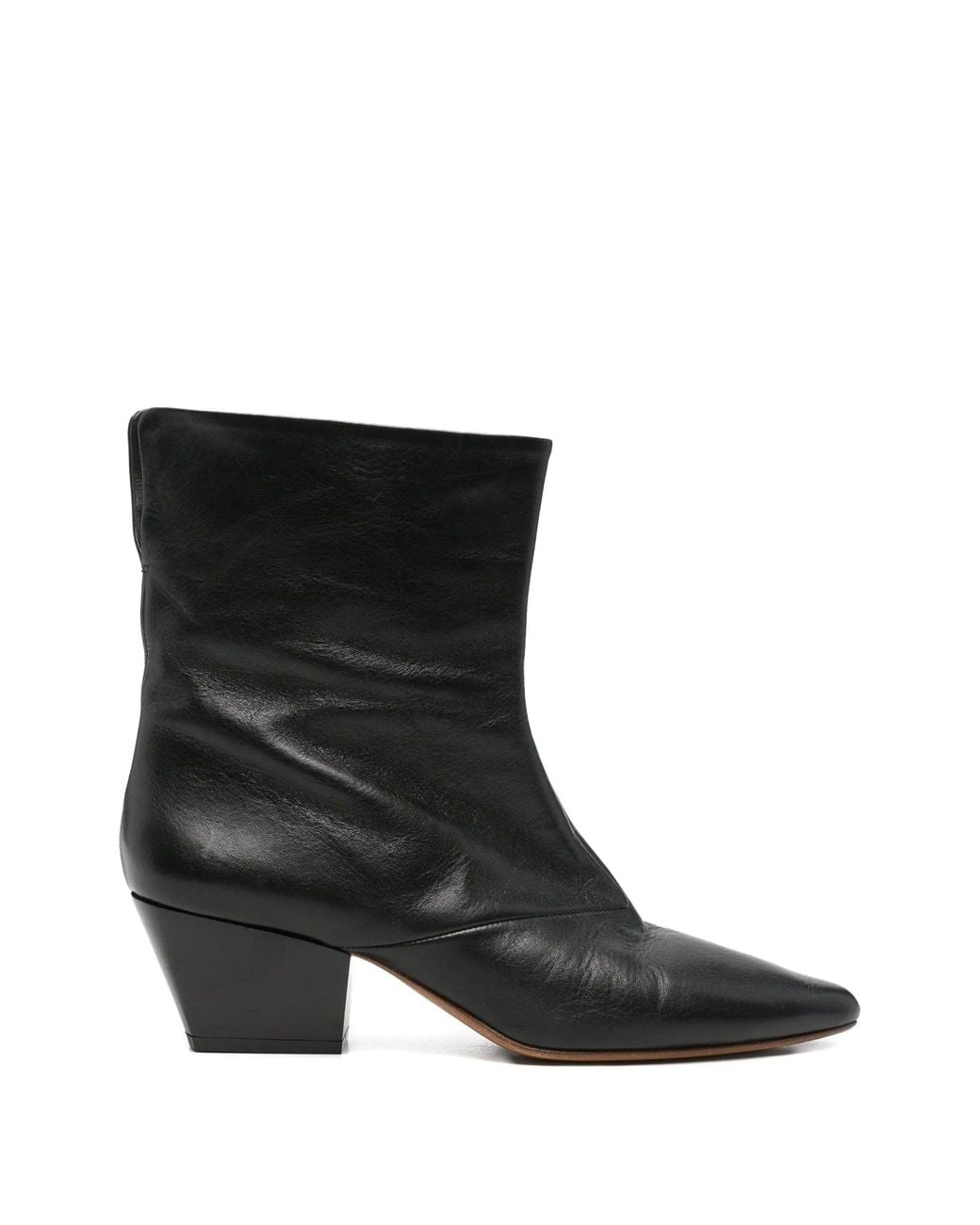 Forte_forte Black Lederstiefel