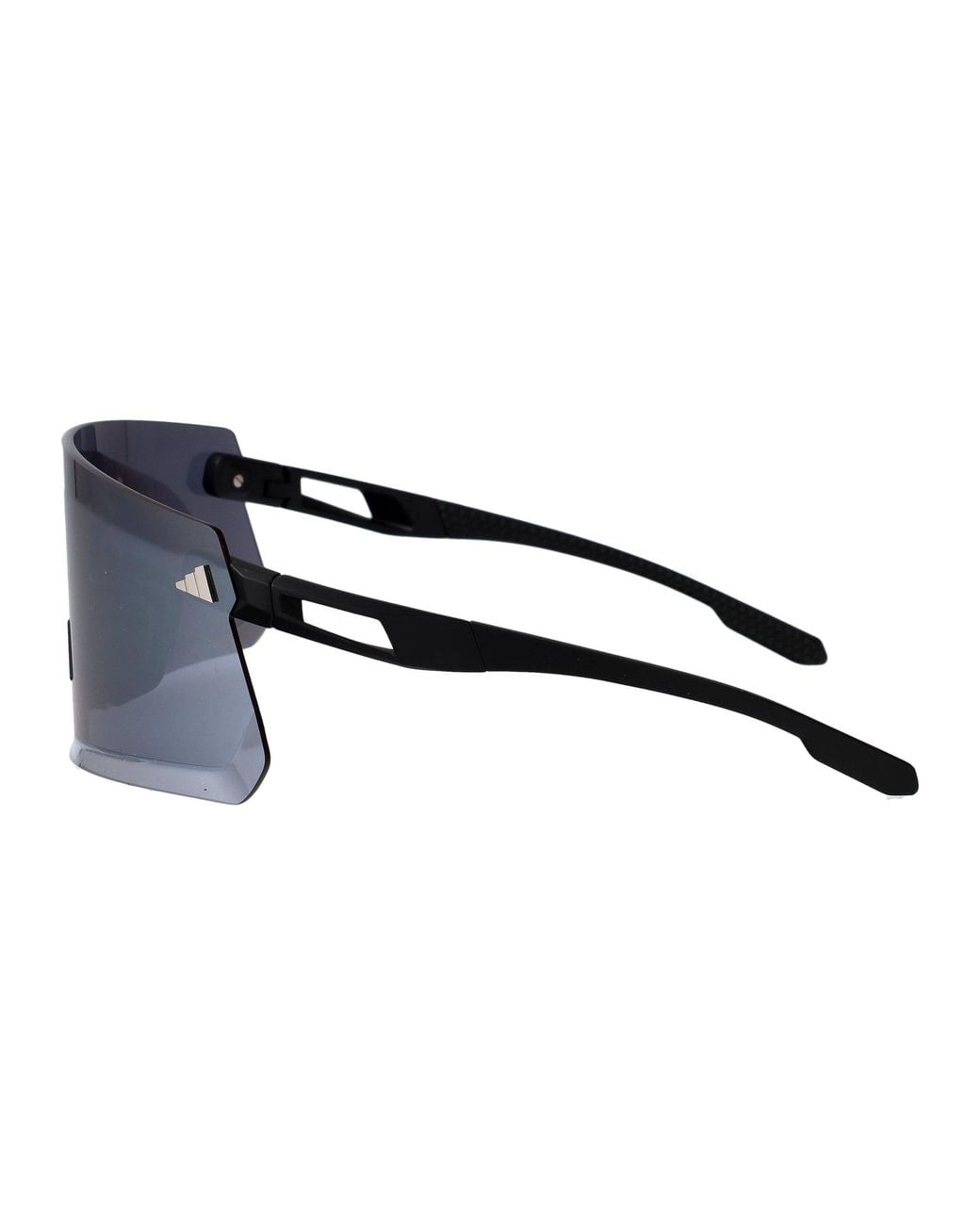 Adidas Originals Blue Nero Opaco Fumo Specchiato Injected Sunglasses