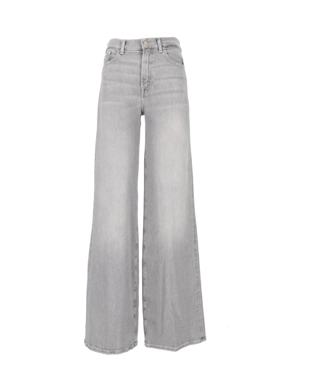 7 For All Mankind Gray Lotta Wash