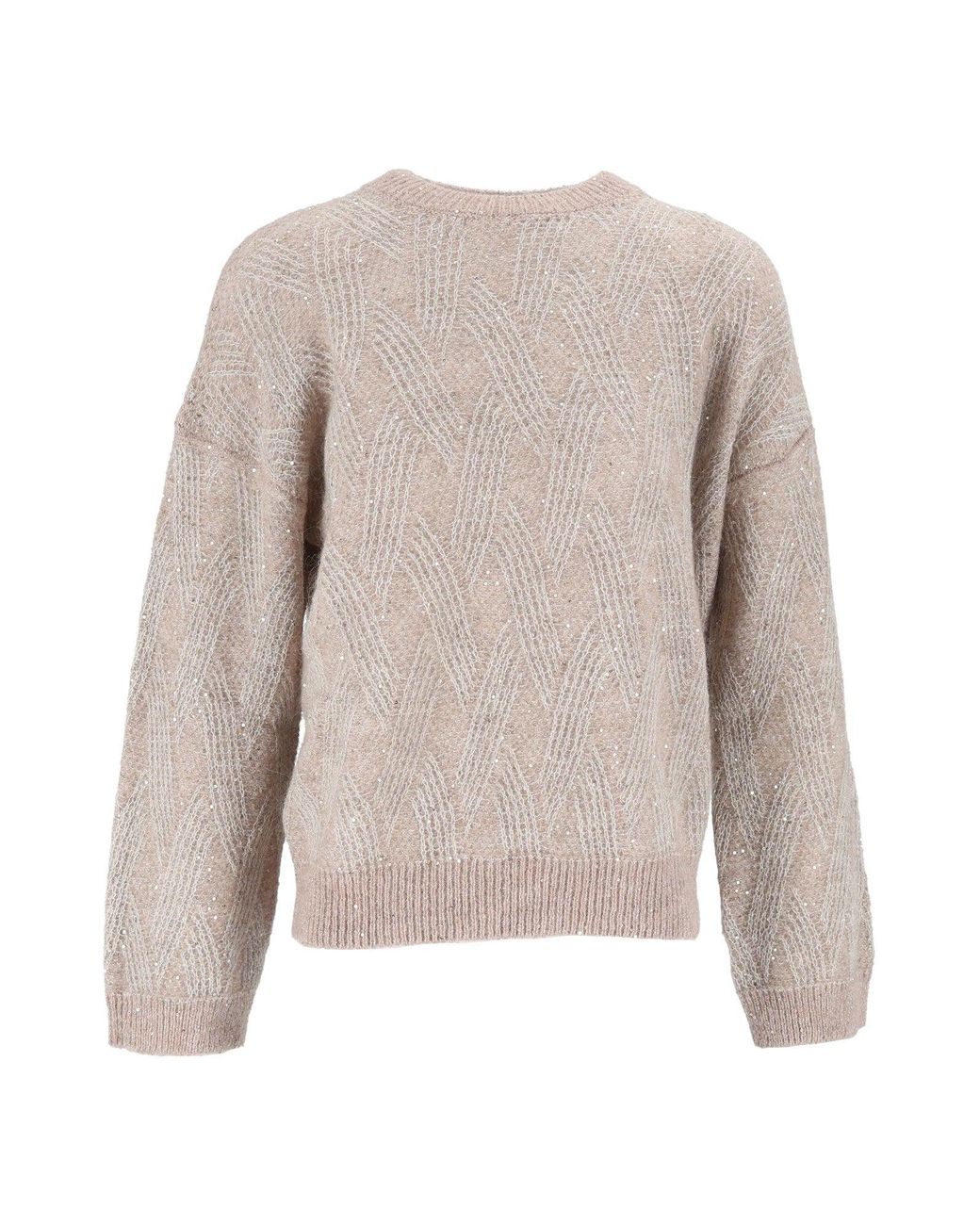 Peserico Natural Knitted Sweater
