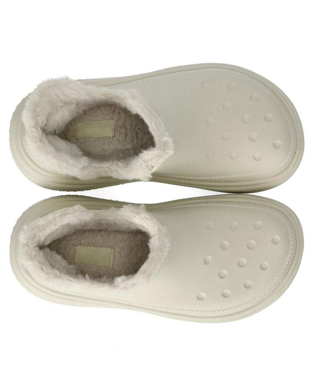 CROCSTM Natural Stomp Ecrú Bootie