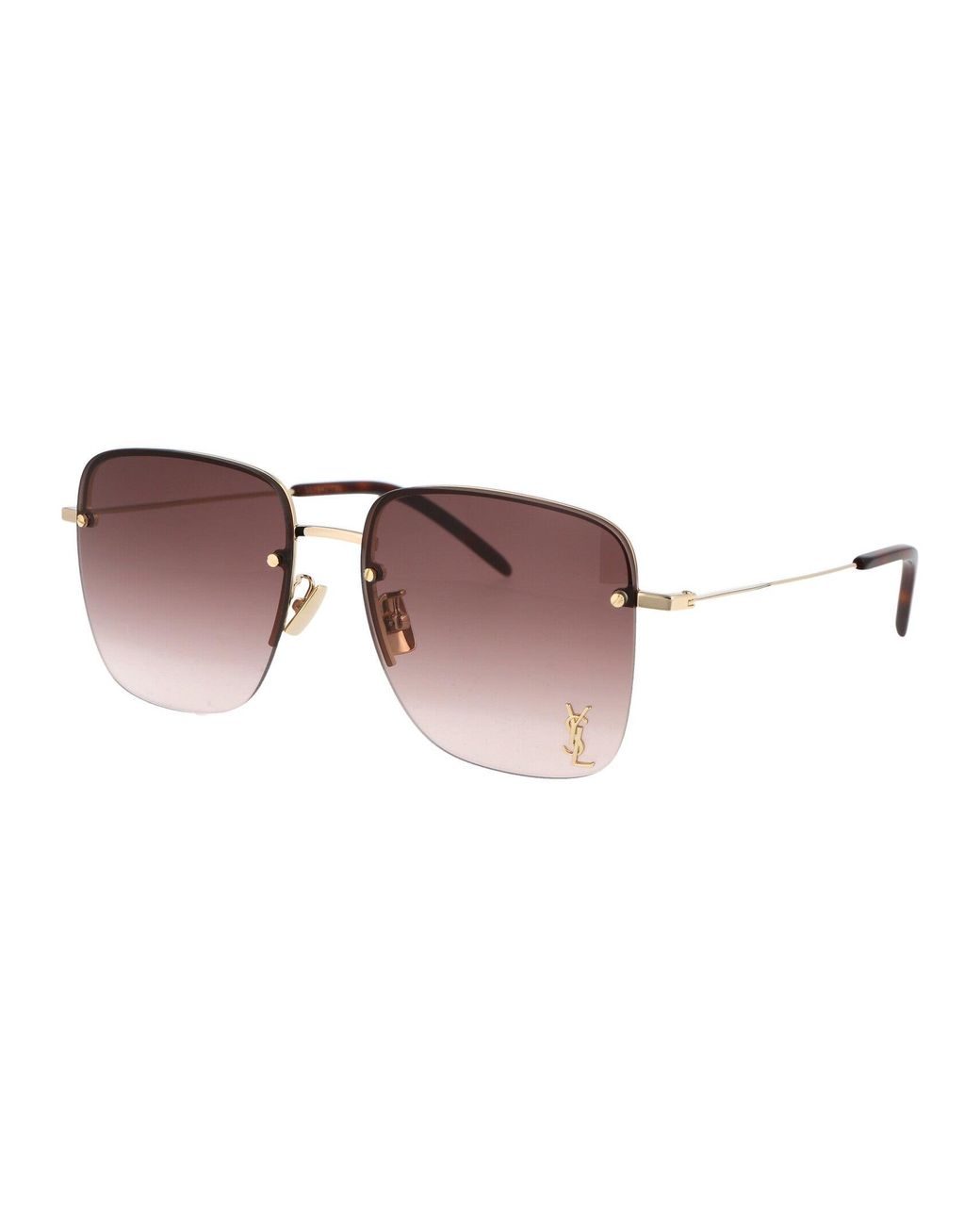 Saint Laurent Brown Sunglasses