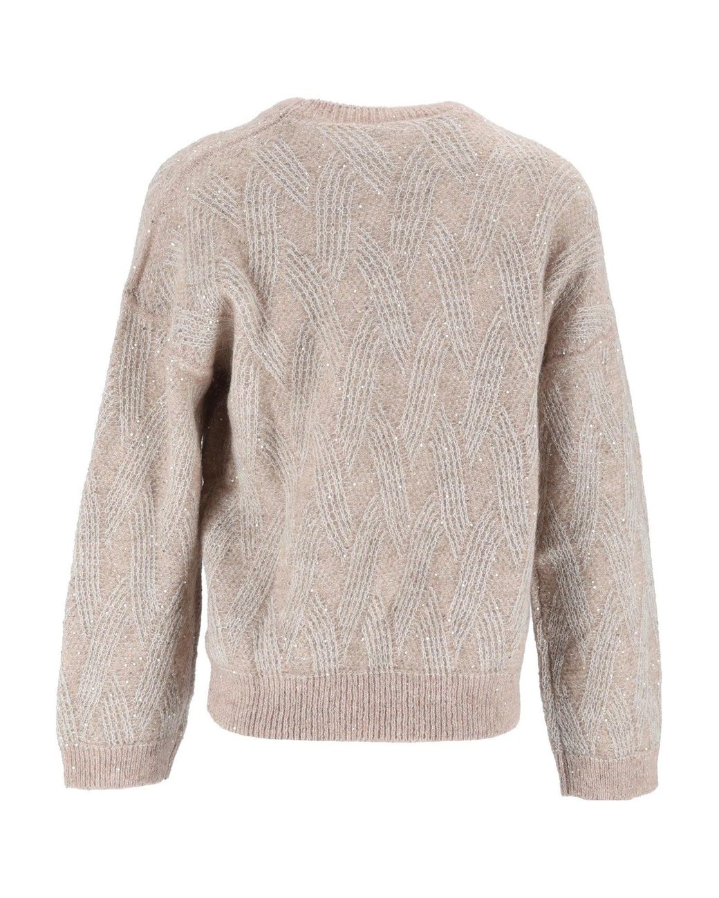 Peserico Natural Knitted Sweater