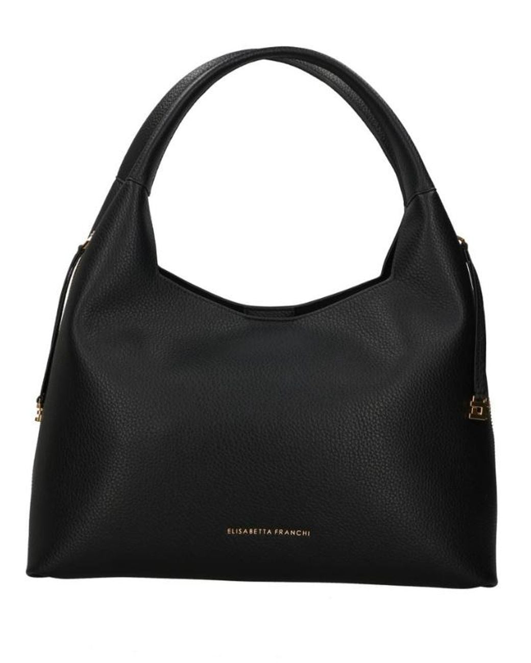 Elisabetta Franchi Black Hobo Bag