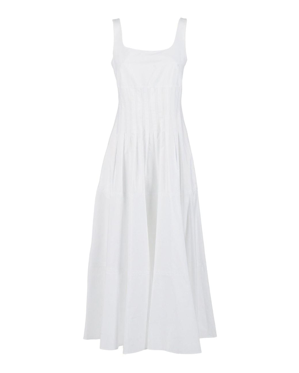 Max Mara White Abito Feltre