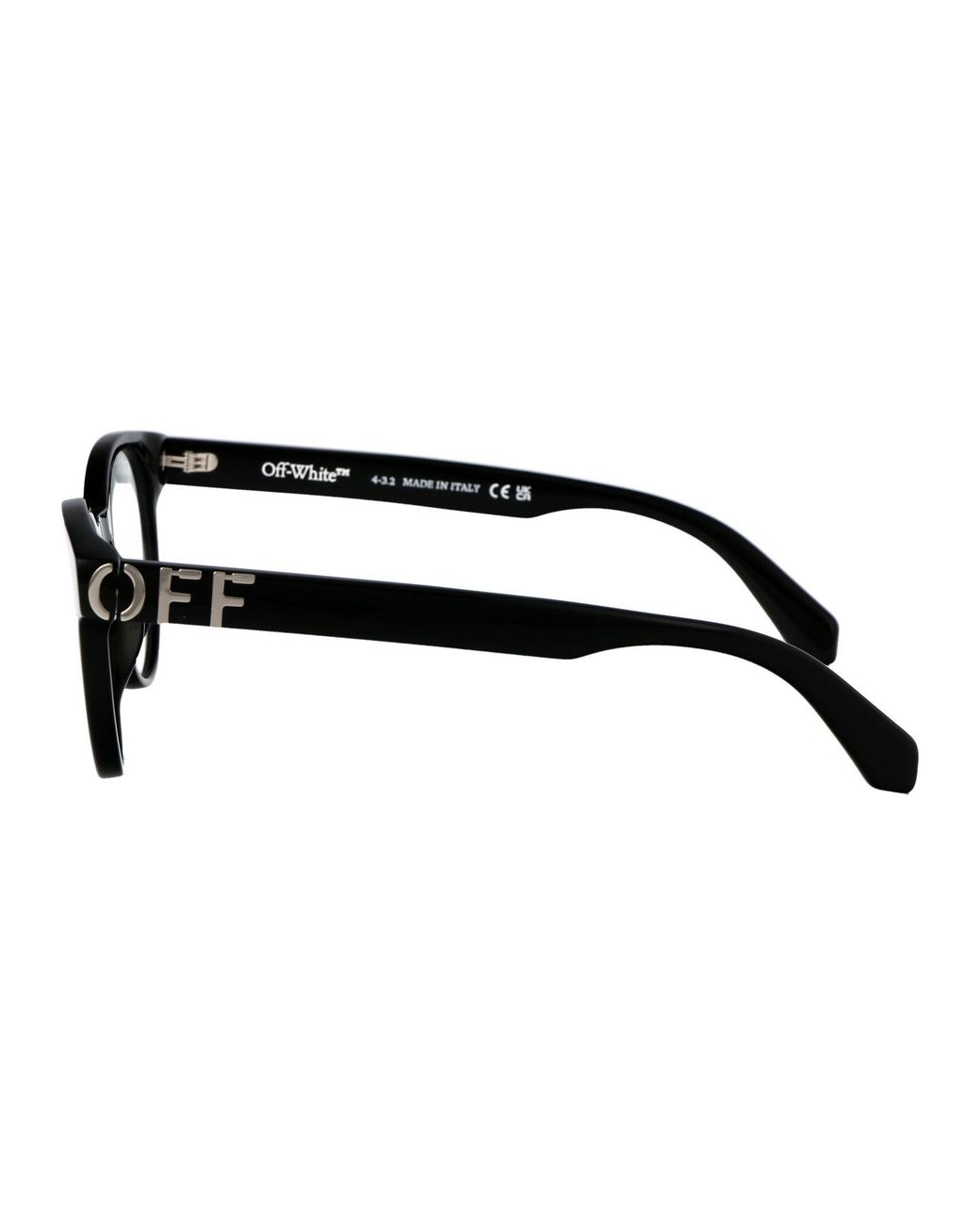 Off-White c/o Virgil Abloh Black Acetate Glasses