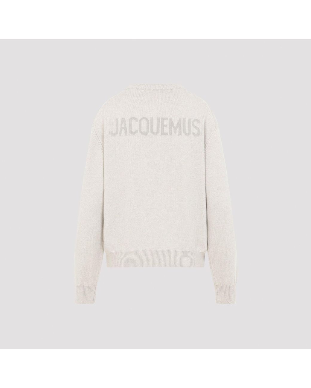 Moulin Sweater Jacquemus de color White