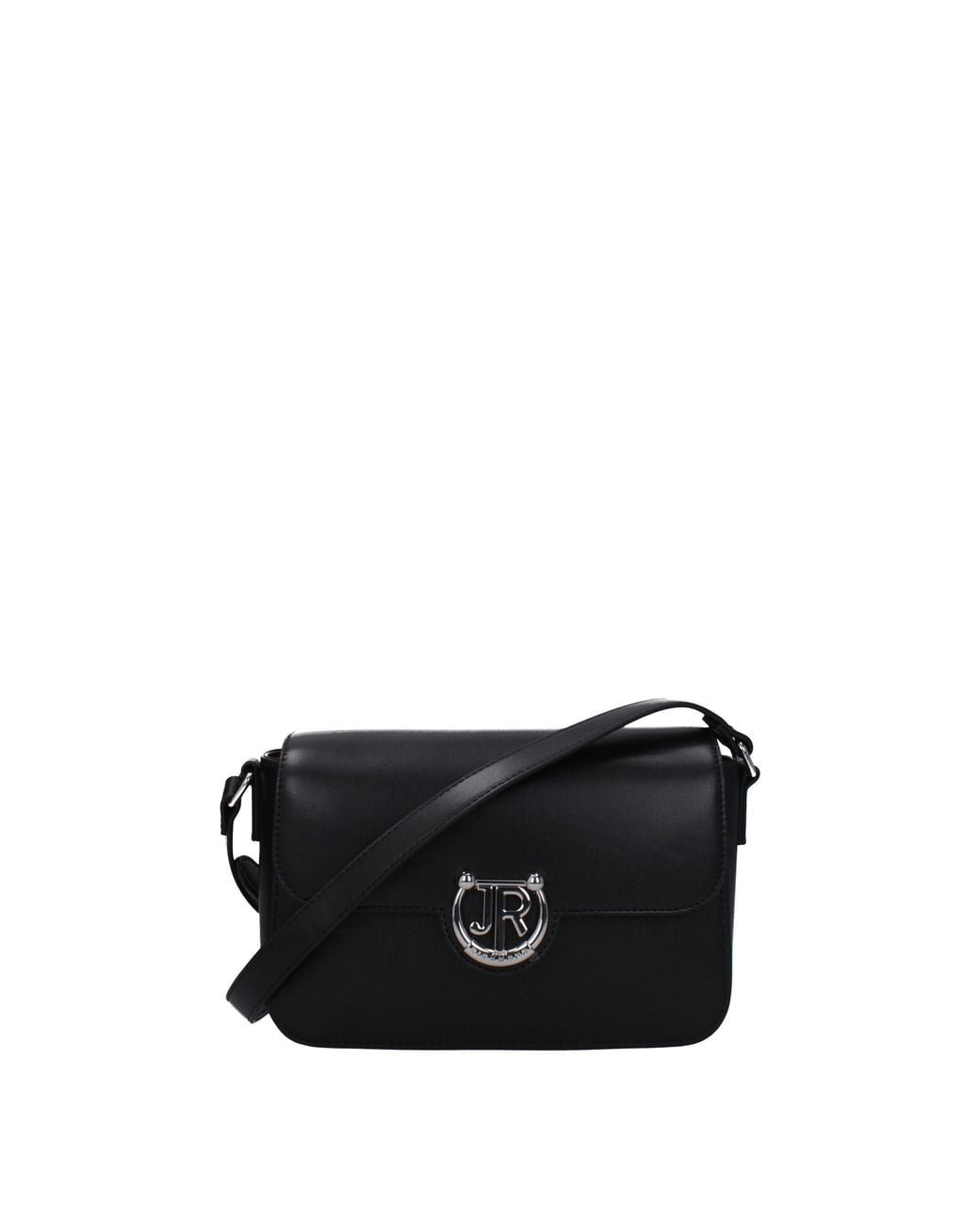 John Richmond Black Crossbody Bag Polyurethane