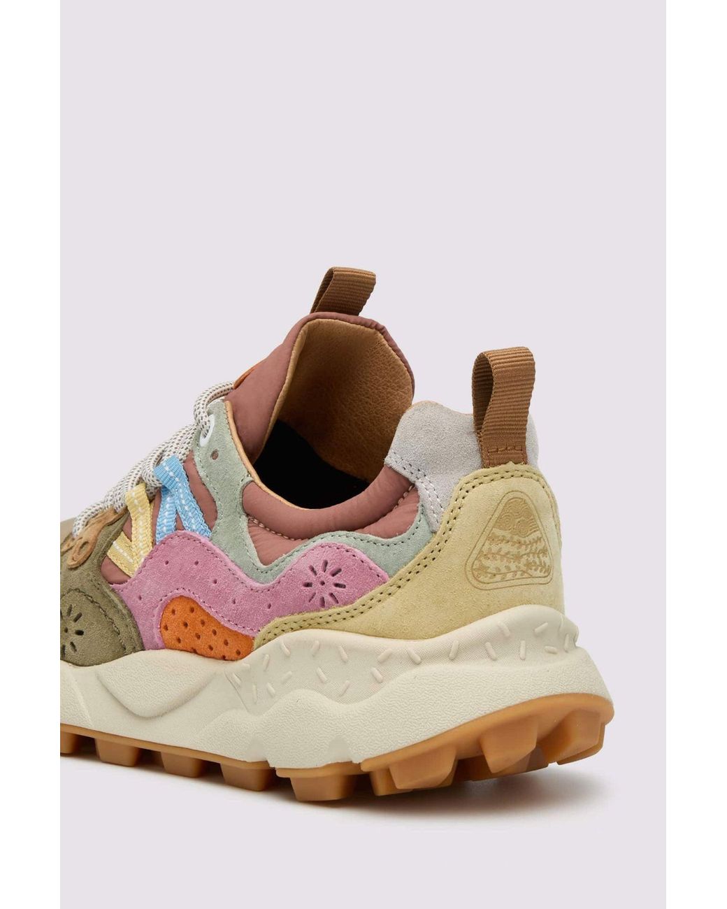Flower Mountain Pink Sneakers Mehrfarbig