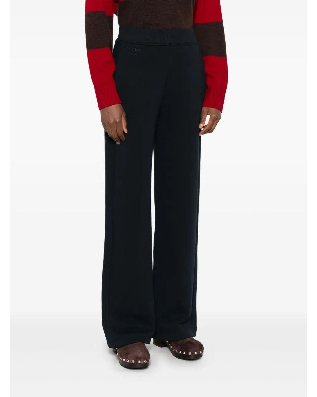Max Mara Pantalone In Jersey in het Red