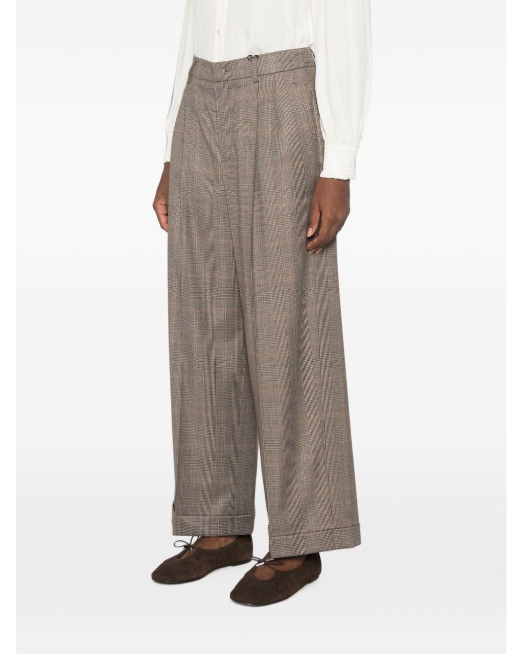 Rossi Gray Nevin Wide Leg Trousers