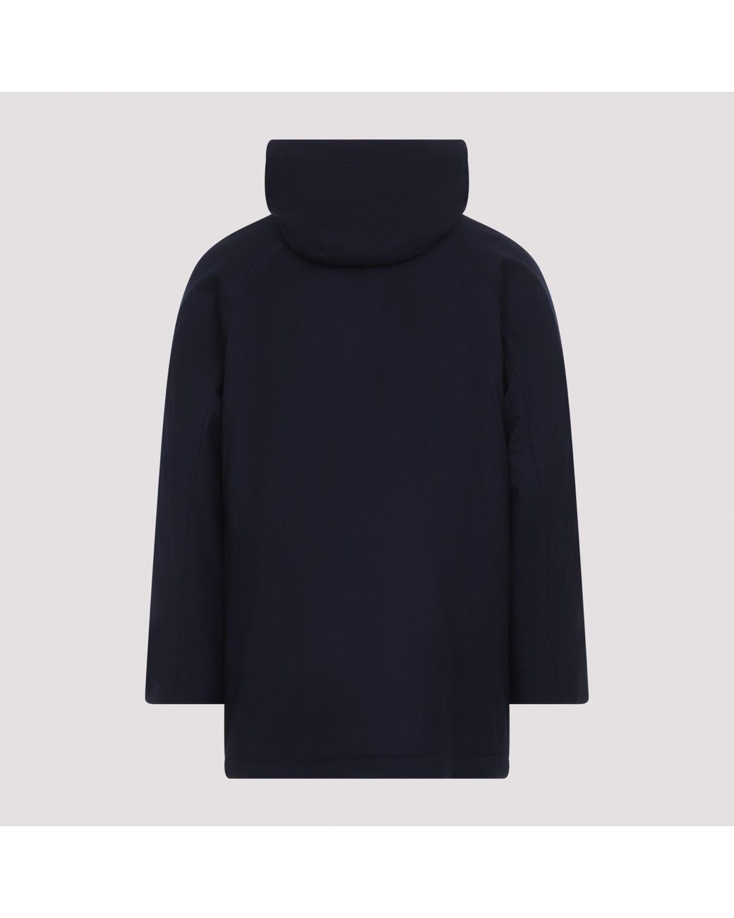 Giorgio Armani Blue Caban Coat for men