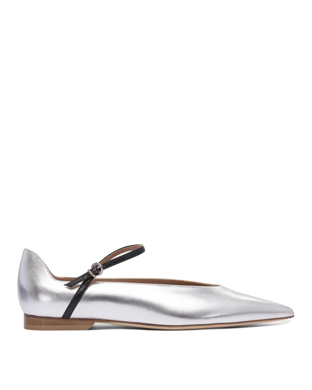 Lella Baldi White Ballerinas