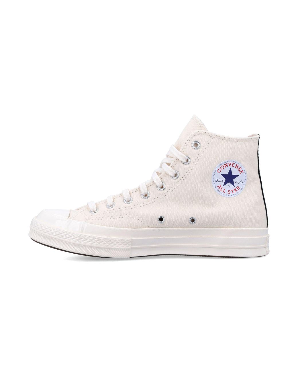 Comme des Garçons Pink Small Heart Hi Top