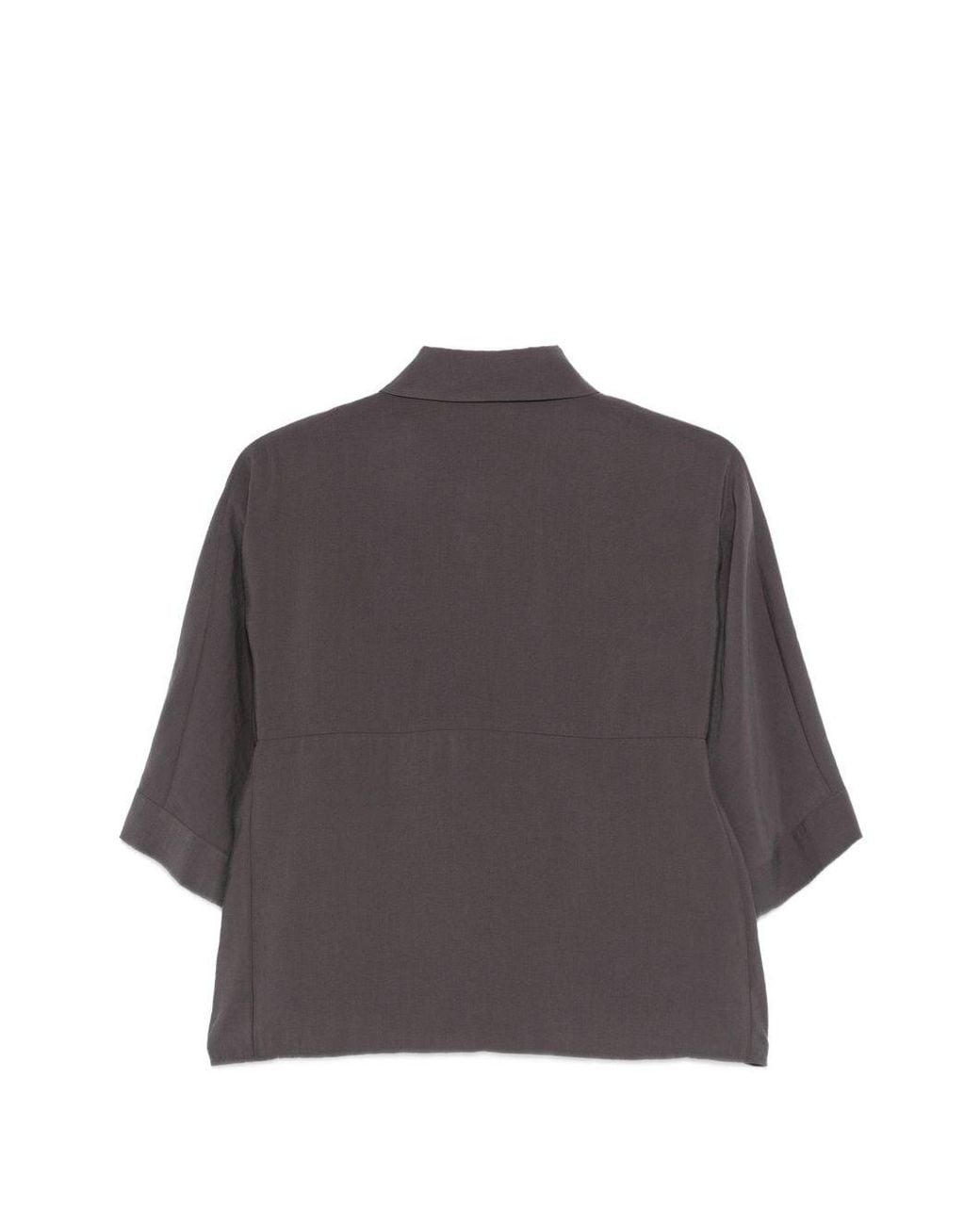 Alysi Gray Short-Sleeve Shirt