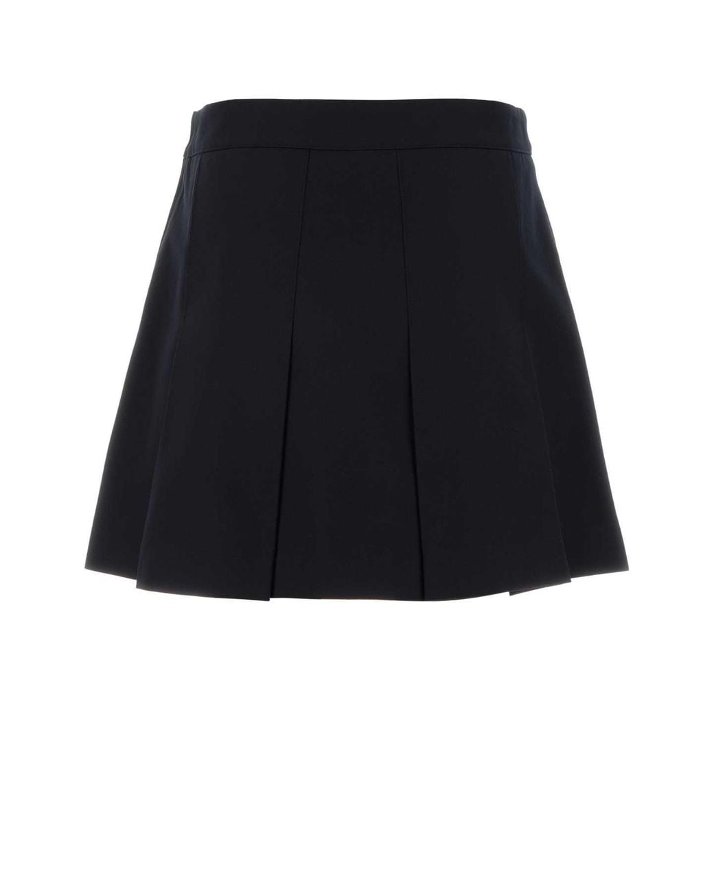 A.P.C. Black Twill Jupe Mini Skirt