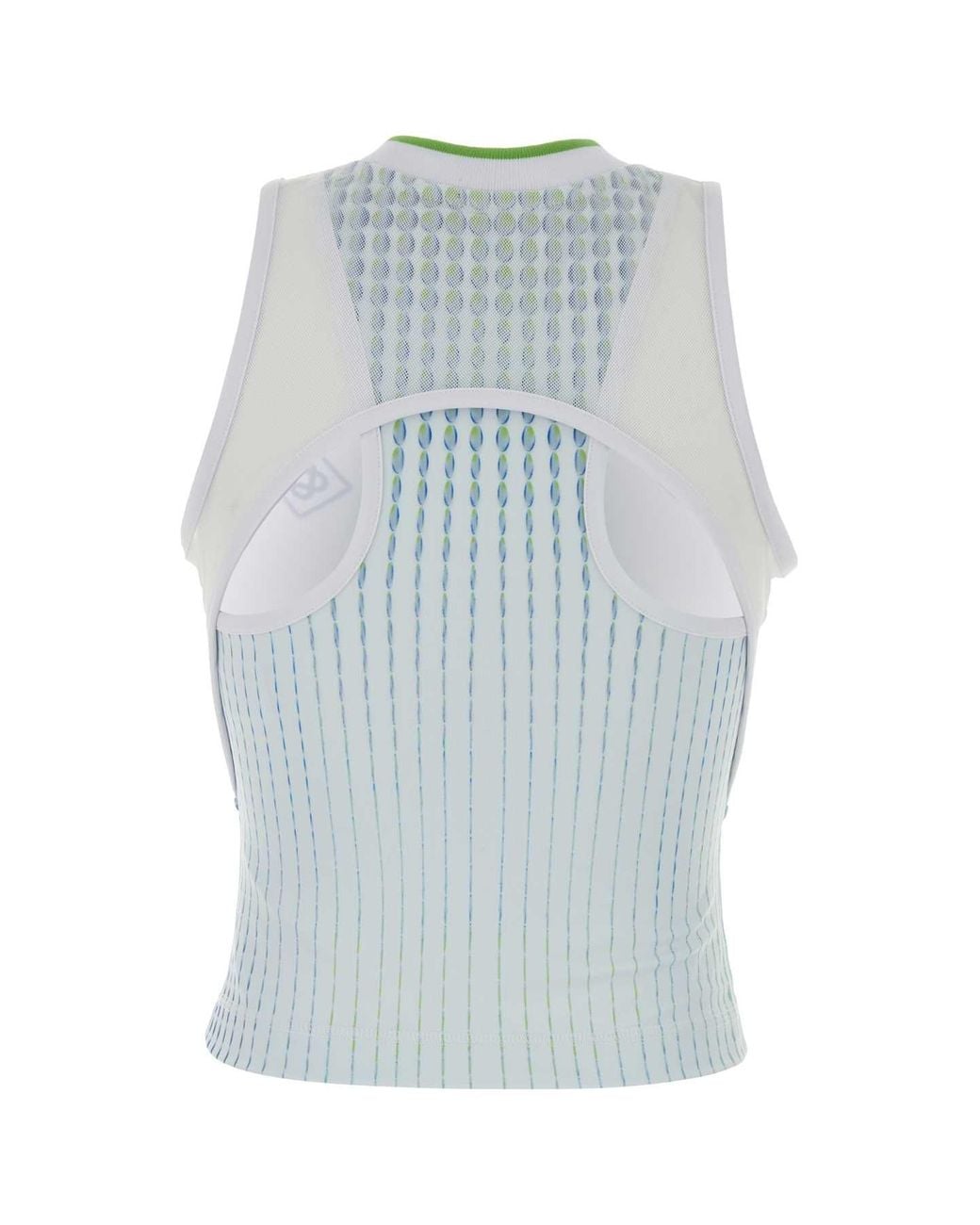 Casablanca Blue Casablanca Printed Tank Top