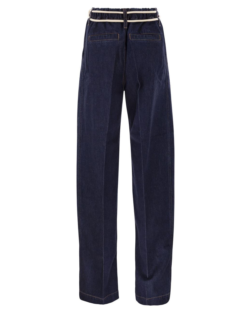 Sportmax Blue Nembi Denim Trousers