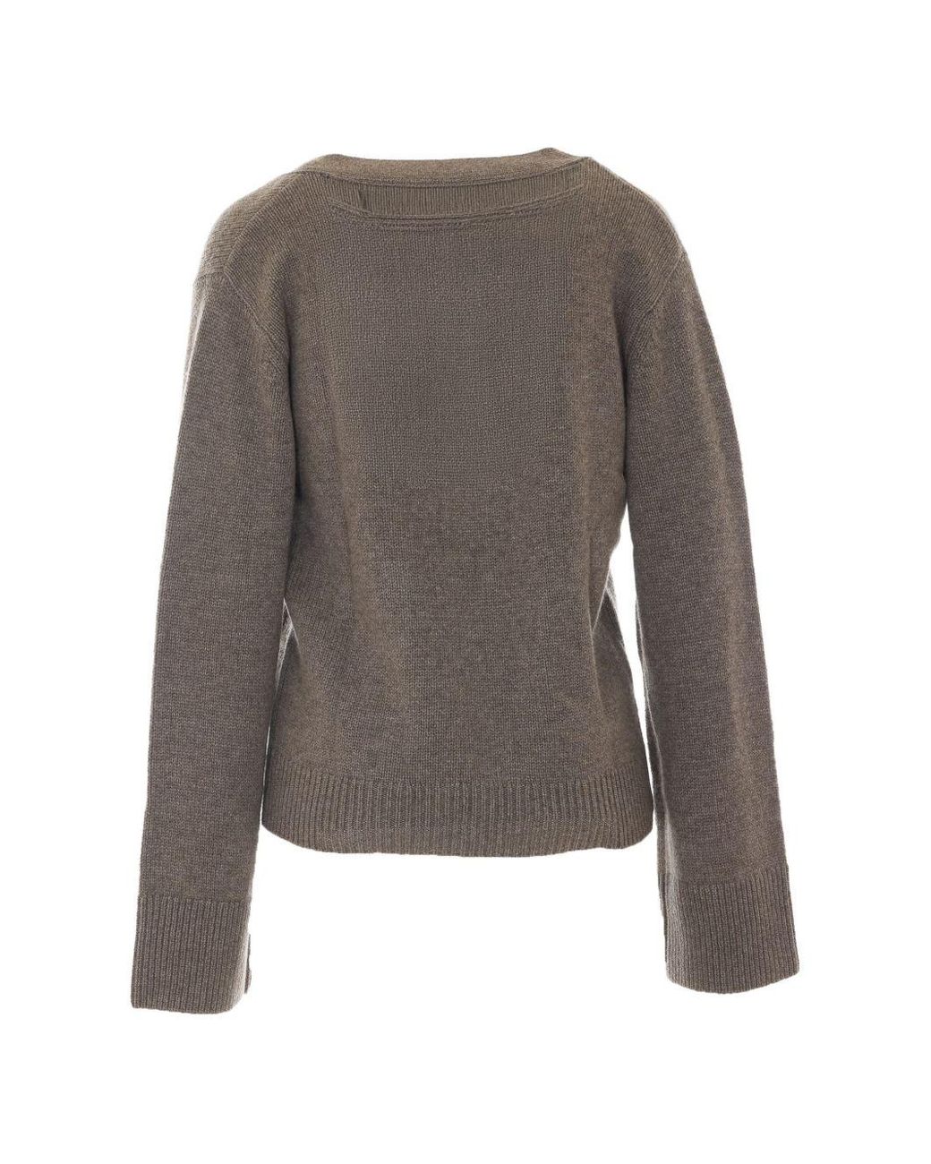 Lisa Yang Brown Danni Cashmere Cardigan