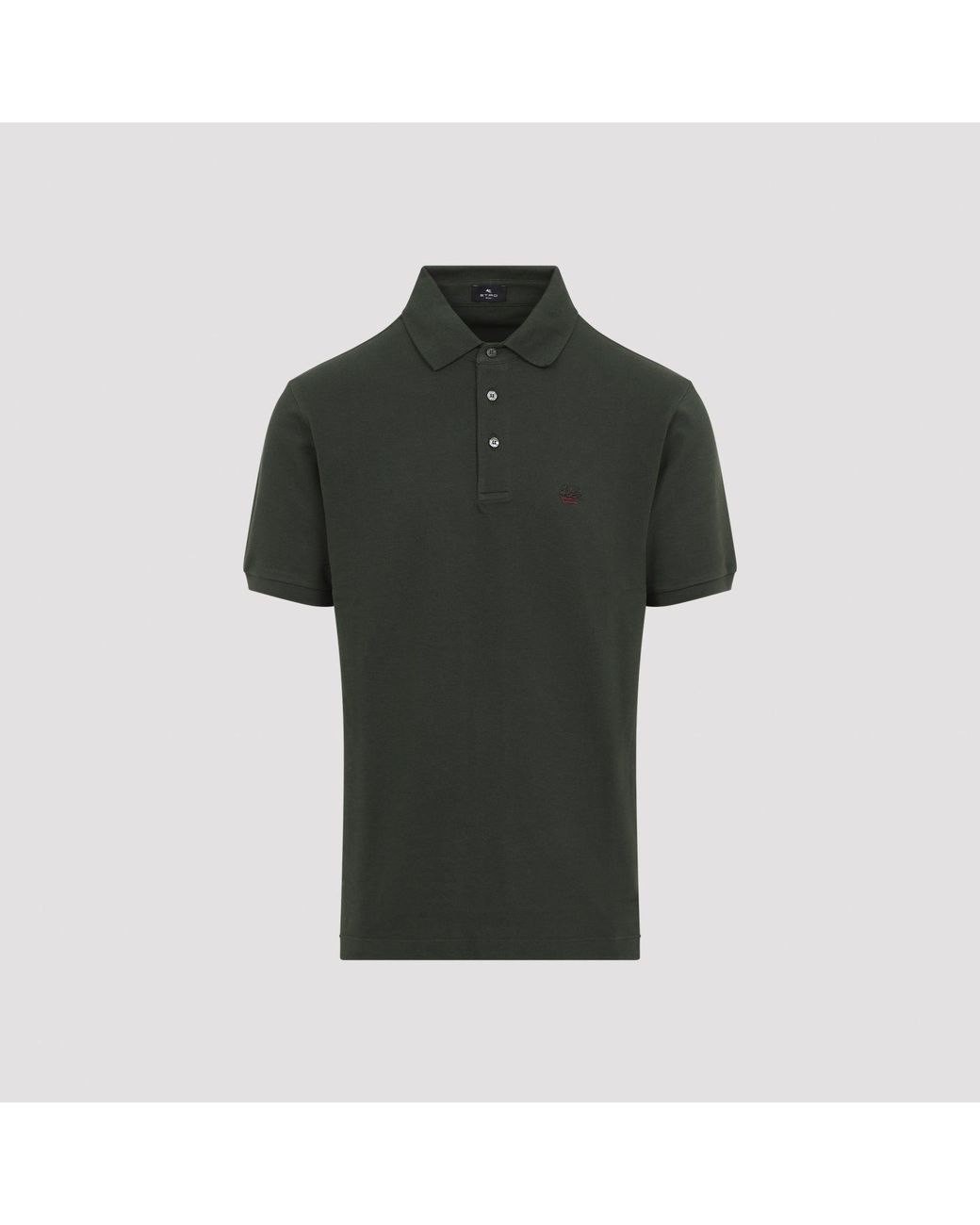 Etro Black Roma Polo