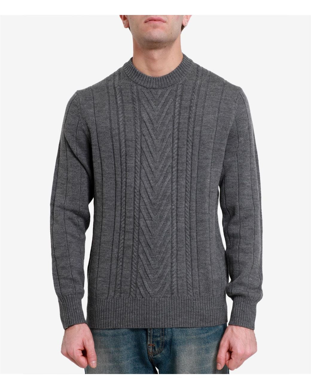 Paolo Pecora Gray Sweaters for men