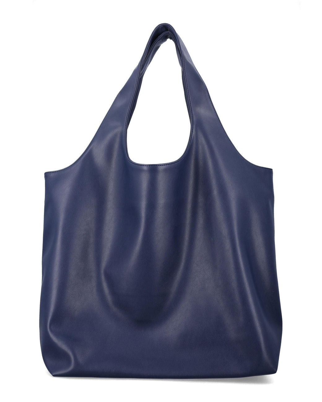 A.P.C. Blue Ninon Tote Bag With Logo