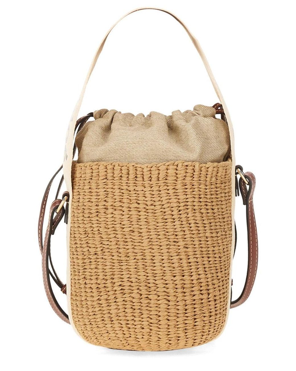 Chloé Natural Borsa A Secchiello Woody