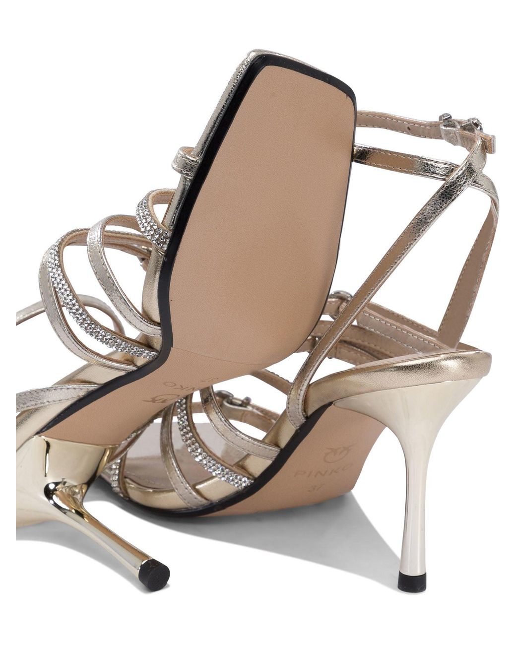 Pinko White Sandalen