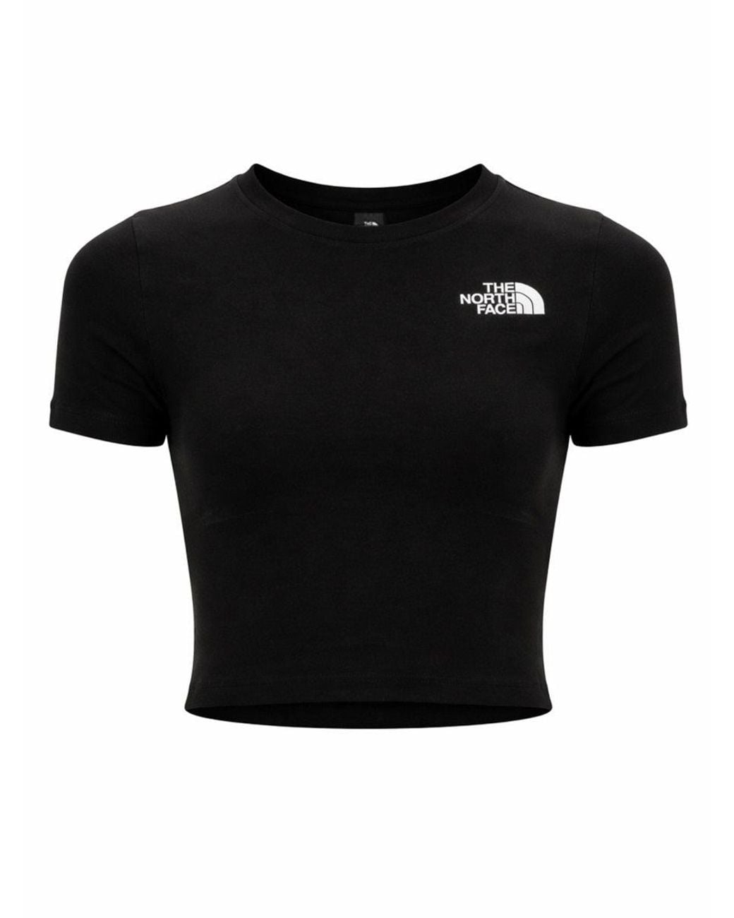 The North Face Black Cropped Tshirt