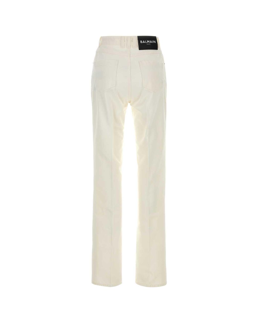 Balmain White Denim Jeans