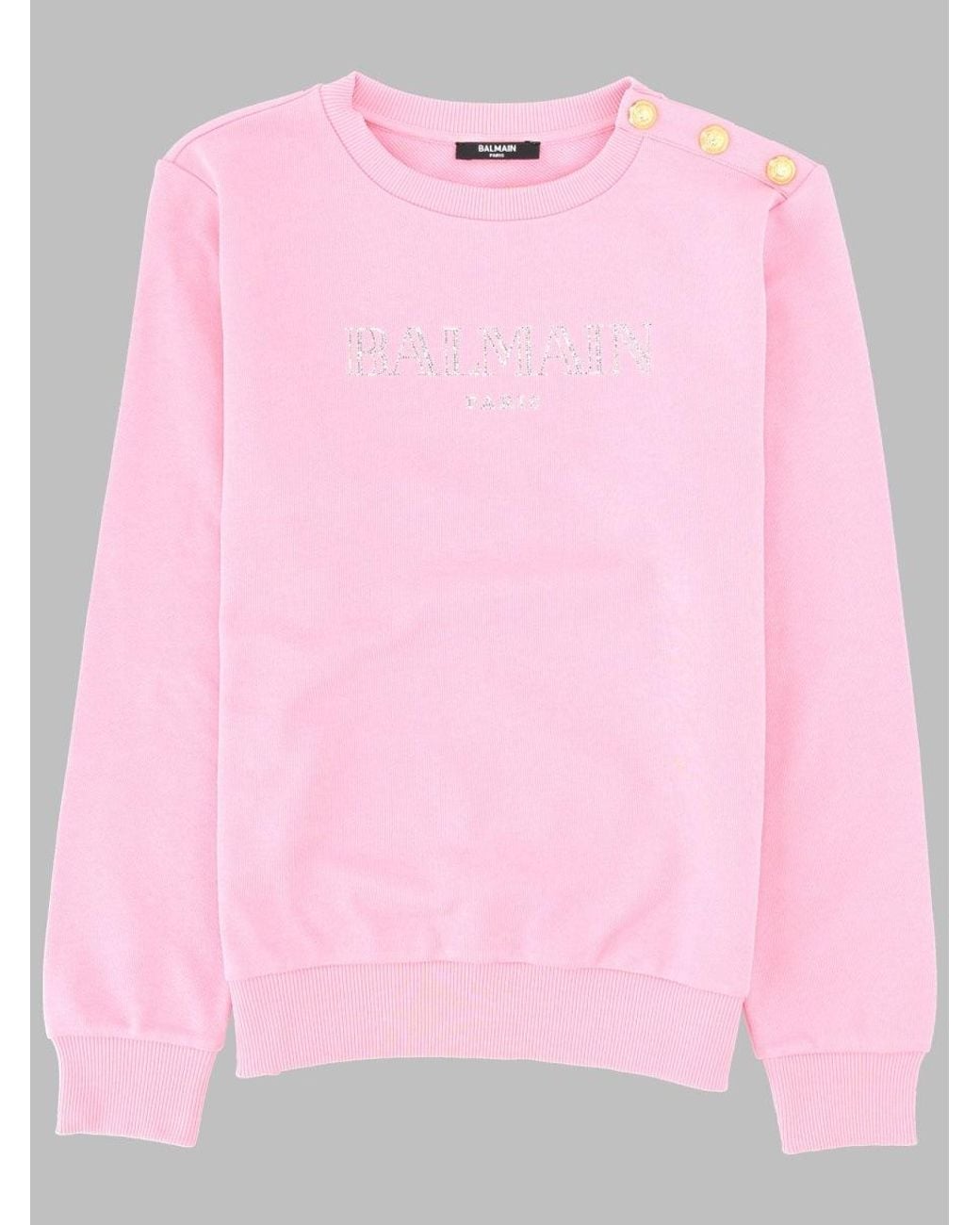 Balmain Pink Felpe