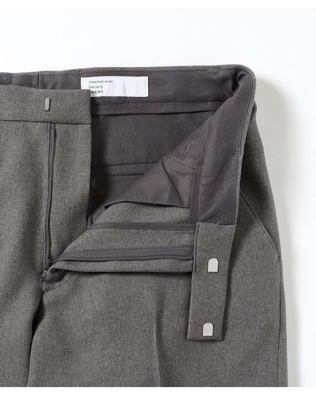 Beams Plus Stralen Broek Grijs in het Gray voor heren