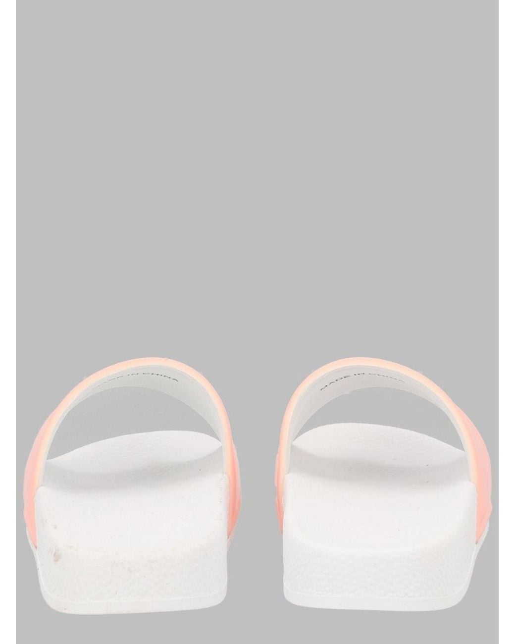HUGO Pink Synthetic Slides Shoe
