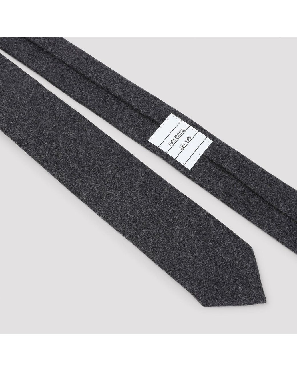 Cravate classique Thom Browne pour homme en coloris Gray