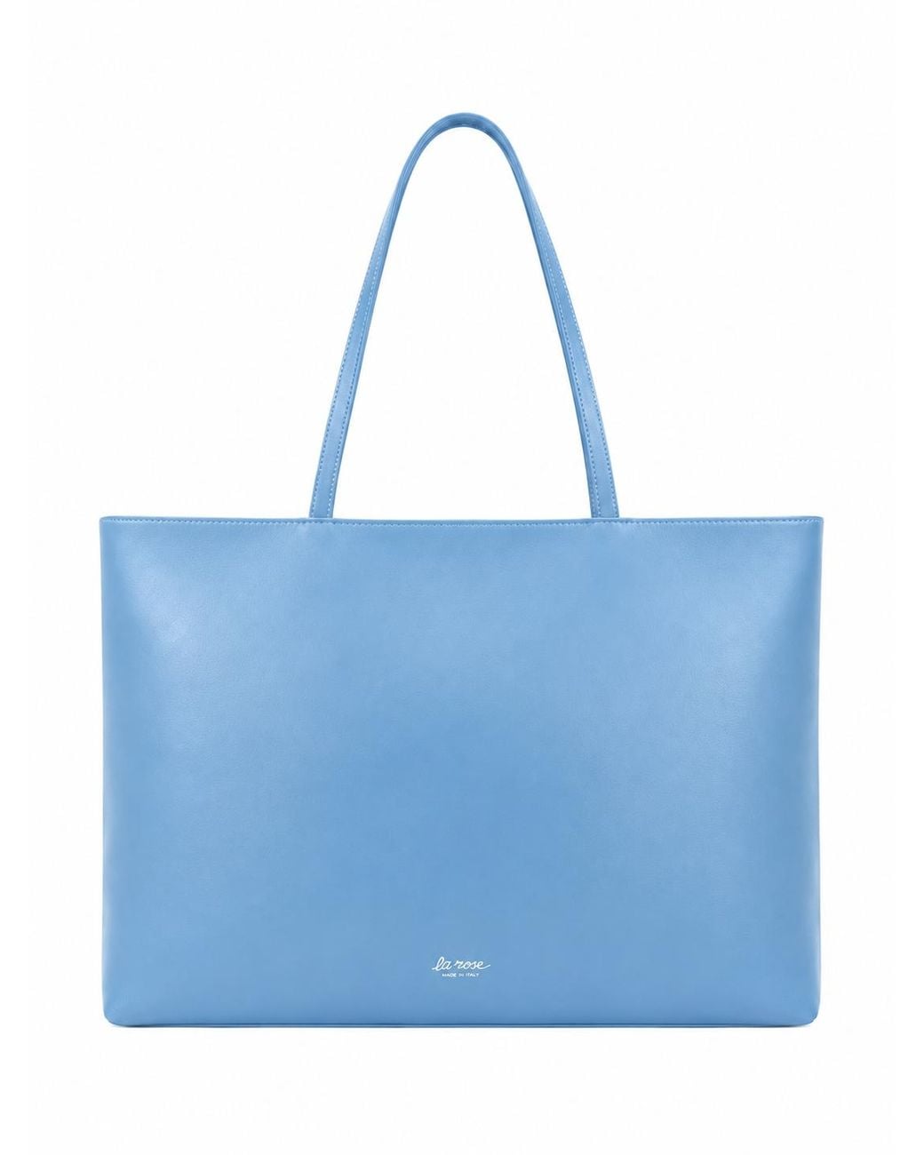 LA ROSE Blue Tote Bag Azzurro