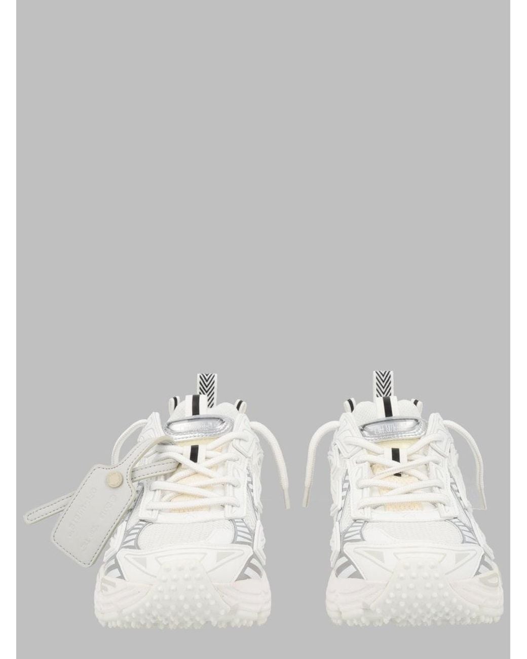 Off-White c/o Virgil Abloh White Low-Top Athletic Sneakers